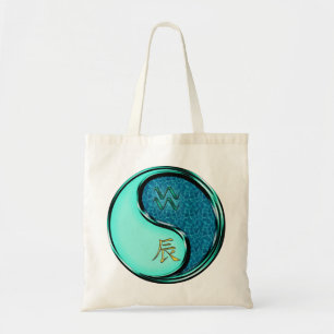 Aquarius & Water Dragon Tote Bag