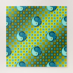 Aquarius & Water Monkey Jigsaw Puzzle