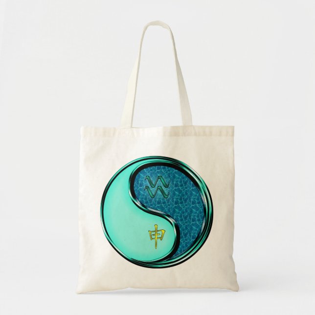 Aquarius & Water Monkey Tote Bag (Front)