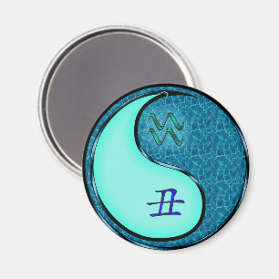 Aquarius & Water Ox Magnet