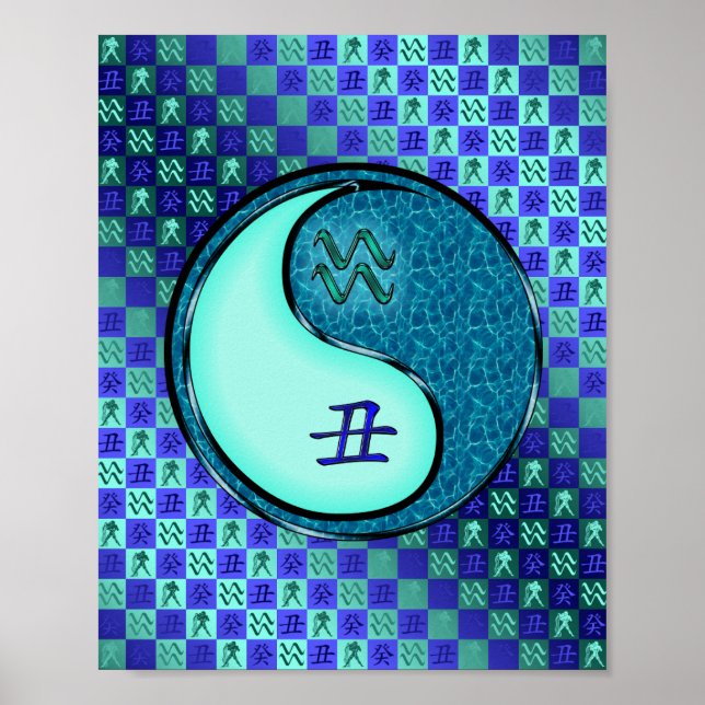 Aquarius & Water Ox Poster (Front)