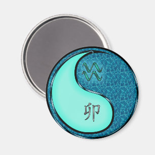 Aquarius & Water Rabbit Magnet