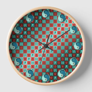 Aquarius & Water Tiger Clock