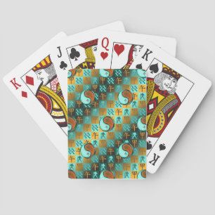 Aquarius & Wood Horse Playing Cards