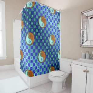 Aquarius & Wood Ox Shower Curtain