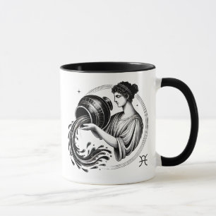 Aquarius Zodiac Astrology Mug