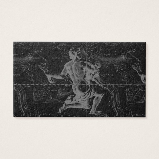 Aquarius Zodiac Constellation Hevelius 1690 (Front)