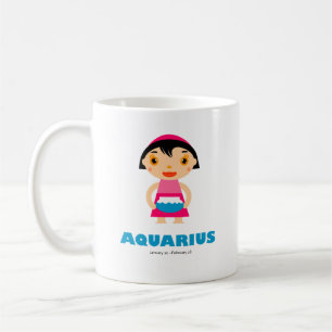 Aquarius Zodiac for kids Coffee Mug