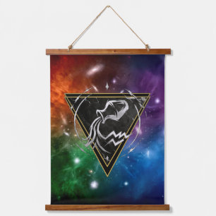 Aquarius Zodiac gift nebula Astrology Hanging Tapestry
