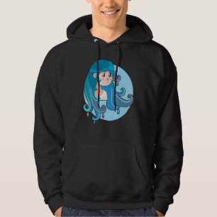 Aquarius Zodiac Horoscope Astrology Astronomy Wome Hoodie