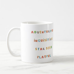 Aquarius Zodiac Inner Child Astrology Coffee Mug