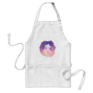 Aquarius zodiac sign 3d effect design apron