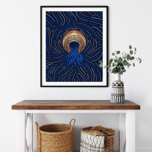 Aquarius Zodiac Sign | Zodiac Digital Print (Creator Uploaded)