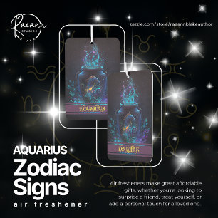 Aquarius Zodiac Signs Air Freshener