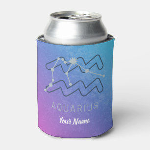 Aquarius Zodiac Star Sign Horoscope Constellation Can Cooler