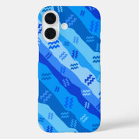 Aquarius Zodiac Stripes