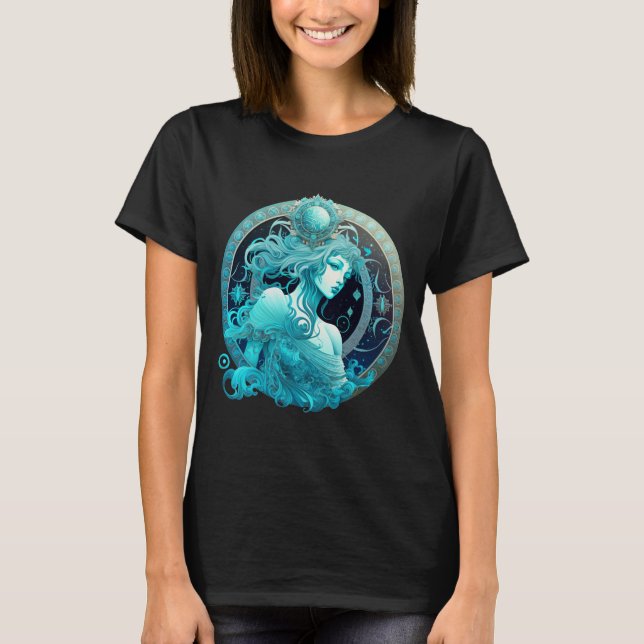 Aquarius - Zodiac T-Shirt (Front)