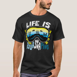 Aquascaping Aquarium Underwater Gardening T-Shirt