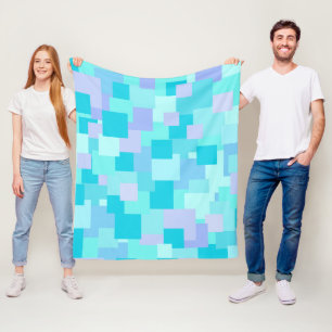 Aquasquare Cubed Fleece Blanket