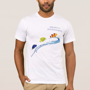 AquaTerra Environments Staff Shirt Stylised Fish