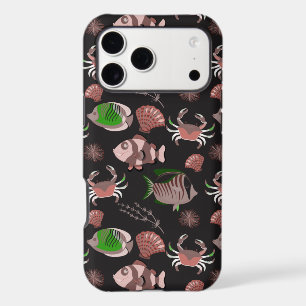 Aquatic animals pattern ocean underwater life 12