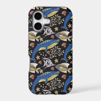 Aquatic animals pattern | ocean underwater life 17