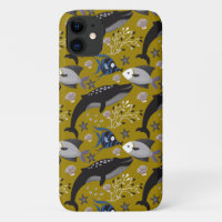 Aquatic animals pattern | ocean underwater life 18