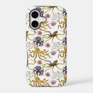 Aquatic animals pattern ocean underwater life 26