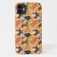 Aquatic animals pattern | ocean underwater life 32