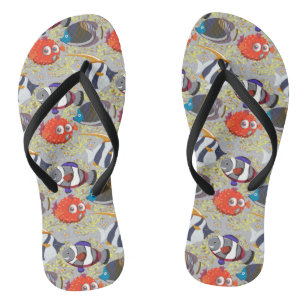 Aquatic animals pattern   ocean underwater life 40 thongs