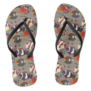 Aquatic animals pattern   ocean underwater life 41 thongs