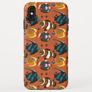 Aquatic animals pattern   ocean underwater life 42 iPhone XS max case