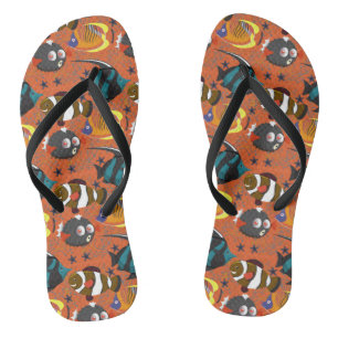 Aquatic animals pattern   ocean underwater life 42 thongs