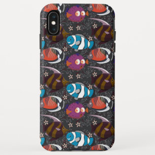 Aquatic animals pattern ocean underwater life 43 iPhone XS max case