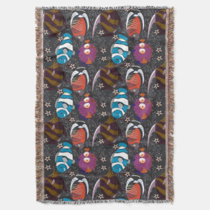 Aquatic animals pattern   ocean underwater life 43 throw blanket