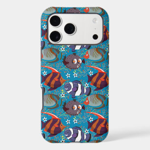Aquatic animals pattern ocean underwater life 45