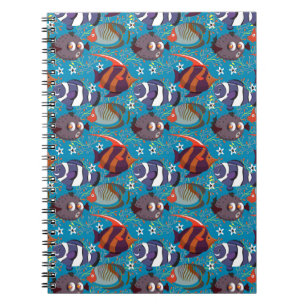 Aquatic animals pattern   ocean underwater life 45 notebook