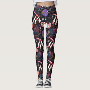 Aquatic animals pattern   ocean underwater life 47 leggings
