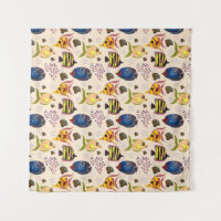 Aquatic animals pattern | ocean underwater life 7