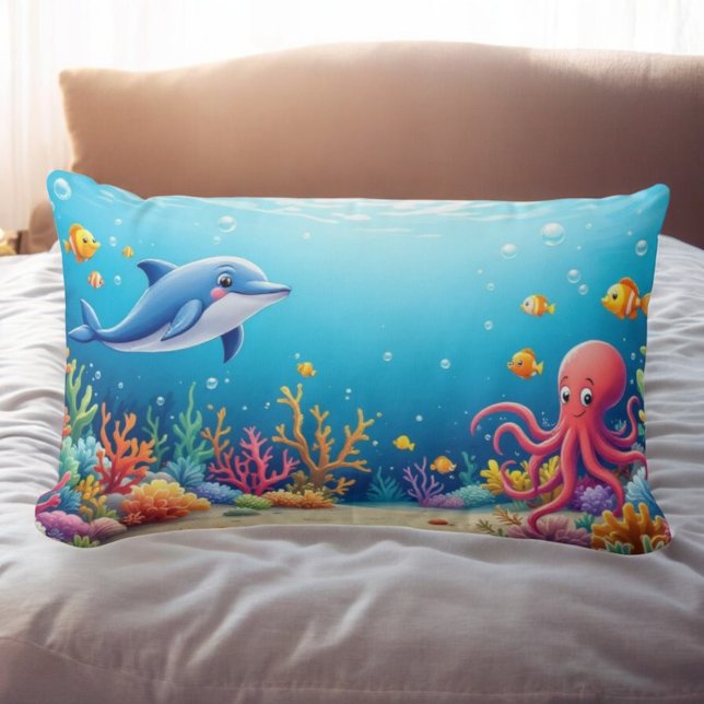  Aquatic Companions Pillow (Creator Uploaded)