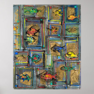 Aquatic Cross Traffic Poster