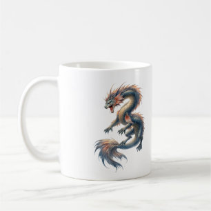 Aquatic Dragon Coffee Mug