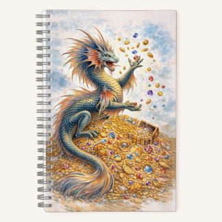Aquatic Dragon Notebook