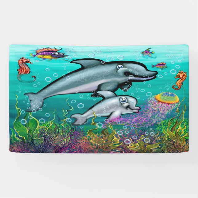Aquatic Fantasy Banner (Horizontal)