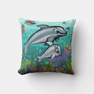 Aquatic Fantasy Cushion