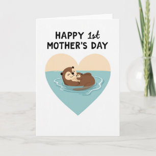 Aquatic First Mothers Day Art Card