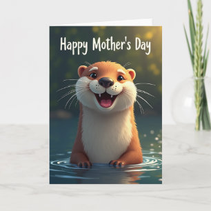 Aquatic Happy Mothers Day Card