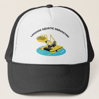 Aquatic Harvester Construction Vehicle Boat Custom Trucker Hat
