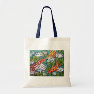 Aquatic Jewels Tote Bag by Lisa Lorenz