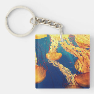 Aquatic Nautical Photos Marine Animal Photography  Key Ring